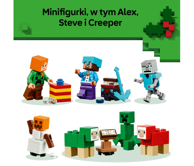 LEGO LEGO Minecraft 21280 Kalendarz adwentowy na 2025 rok - 1331748 - zdjęcie 7